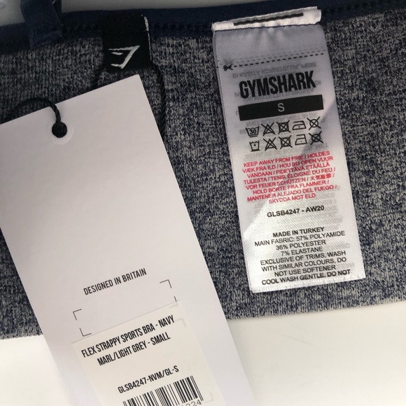 Gymshark S Flex Strappy Sports Bra Set - Picture 5 of 9